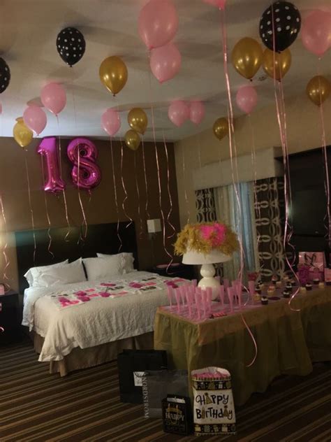 18 Hotel Room Birthday Party Decorations
