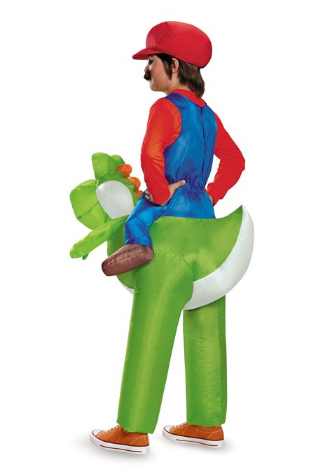 Mario Riding Yoshi Child Costume