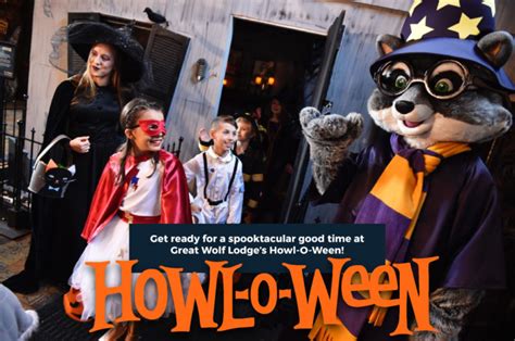 Celebrate Halloween At The Great Wolf Lodge Howl O Ween Event