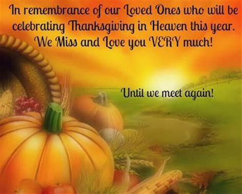 Remembering Loved Ones On Thanksgiving Pictures Photos And Images For