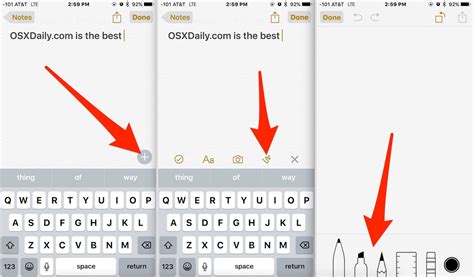 How To Use The Drawing Tools In Notes For Iphone And Ipad