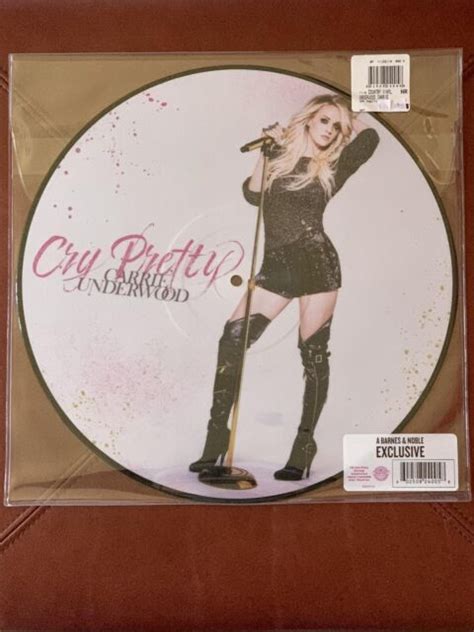 Carrie Underwood Cry Pretty Vinyl Record Photo Disc Picture Rare For