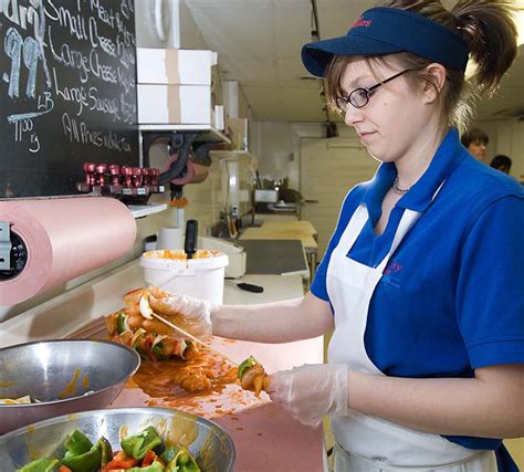 They are also required to carry out these duties in the dining areas to ensure that customers supervise catered events in terms of food safety and hygiene. worker | barfblog