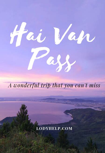 Hai Van Pass Or Sea Clouds Pass Offers An Impressive Landscape Of