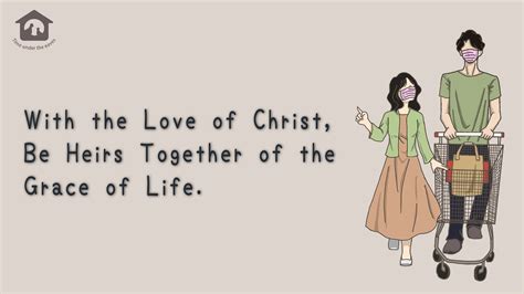 With The Love Of Christ Be Heirs Together Of The Grace Of Life【time Under The Eaves】 Youtube