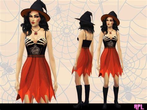 The Perfect Costume For Halloween Found In Tsr Category Sims 4 Female