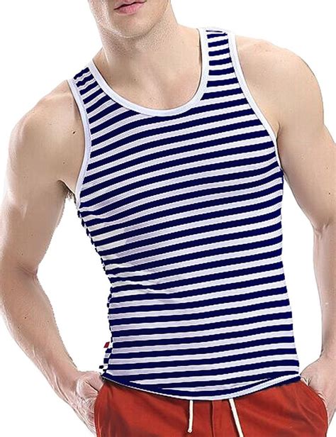 Men S Crew Neck Y Back Tank Tops Sleeveless Workout Muscle Undershirts