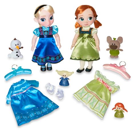 Anna And Elsa Singing Dolls Deluxe T Set Disney Animators