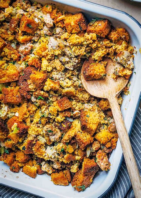 Easy Thanksgiving Cornbread Stuffing Recipe Absolutelyconnected