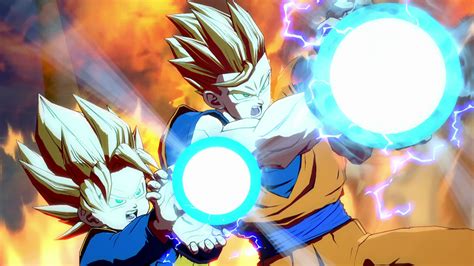 Partnering with arc system works, dragon ball fighterz maximizes high end anime graphics and brings easy to learn but difficult to master fighting gameplay. Bros. Kamehameha | Dragon Ball FighterZ Wiki | Fandom