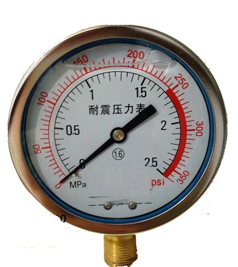 Vacuum Hydraulic Oil Pressure Gauge 25mpa 40mpa 60mpa 100mpa Dial