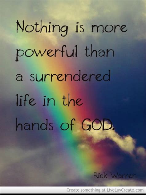 Christian Inspirational Quotes About Surrender Quotesgram