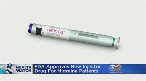 Fda Approves New Injector Drug For Migraine Patients Youtube