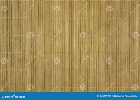 Wooden Bamboo Mat Background And Texture By Handmade Stock Image
