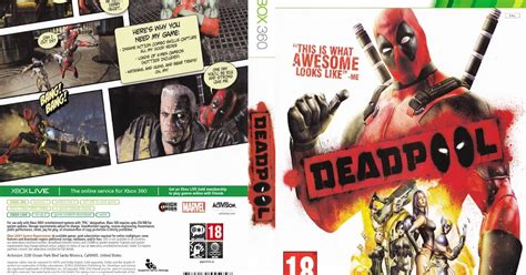 Games Covers Cover Deadpool Xbox 360