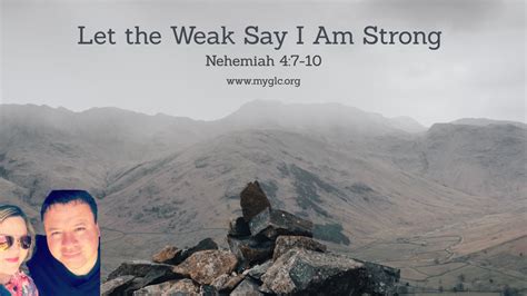 Let The Weak Say I Am Strong 2023 Glctv Ps Gospel Lighthouse Church