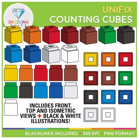 Counting Cubes Clip Art Clip Art Building Number Sense Number Sense