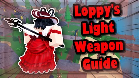 Loppys Light Weapon Guide Roblox Combat Warriors Youtube