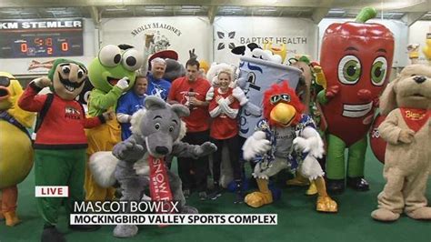 Mascot Bowl X Its Foam Vs Fur In A Battle For Mascot Glory Wdrb 41