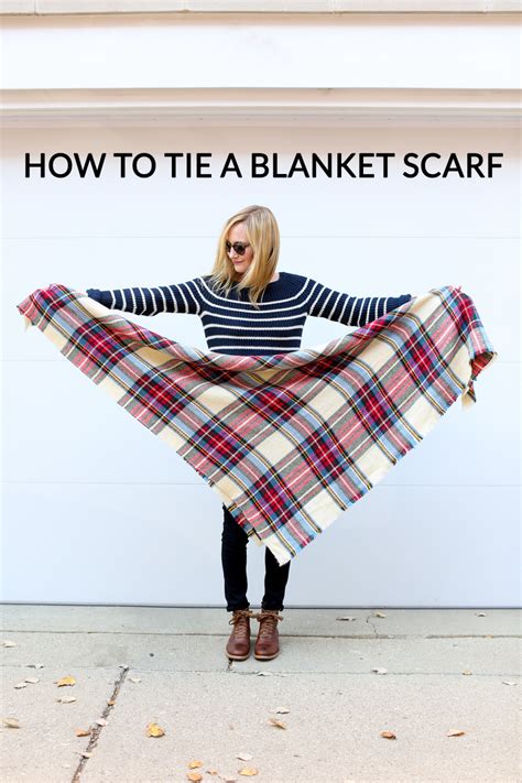 How To Tie A Blanket Scarf