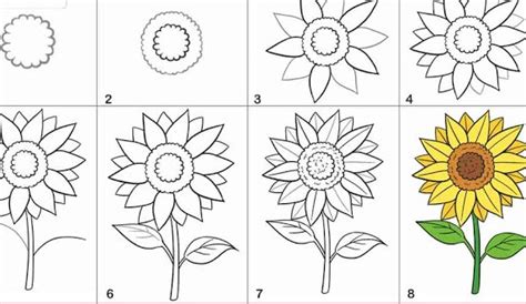 Cara melukis bunga mawar dengan cat air. 33+ Gambar Bunga Matahari Simpel Terbaru - Informasi ...
