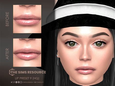The Sims Resource Lip Preset 9 Hq