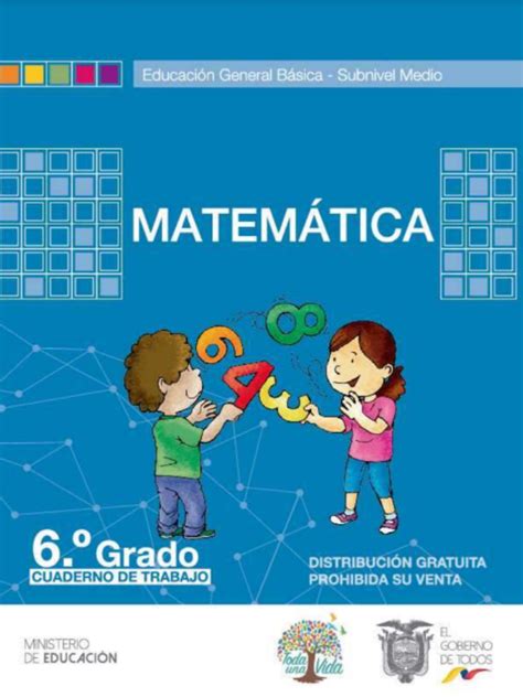 ≫【 Cuaderno De Trabajo De Matematicas 6 Resuelto Todo 2022 2021