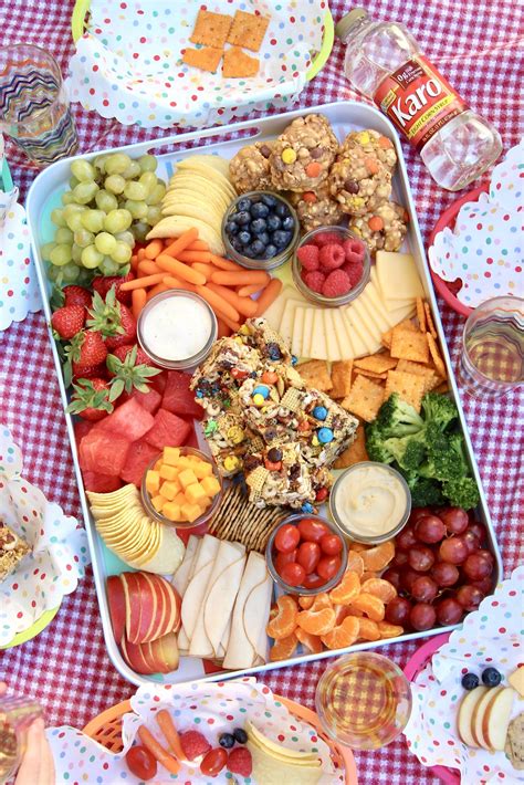 Summer Picnic Snack Tray By The Bakermama Picnic Foods Picnic Food Picnic Snacks