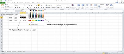 Shortcut To Replace Background Color Of Multiple Cells In Excel Zohal