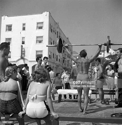 Vintage Muscle Beach Photos And Premium High Res Pictures Getty Images