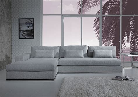 Ashfield Modern Fabric Low Profile Sectional Sofa Las Vegas Furniture