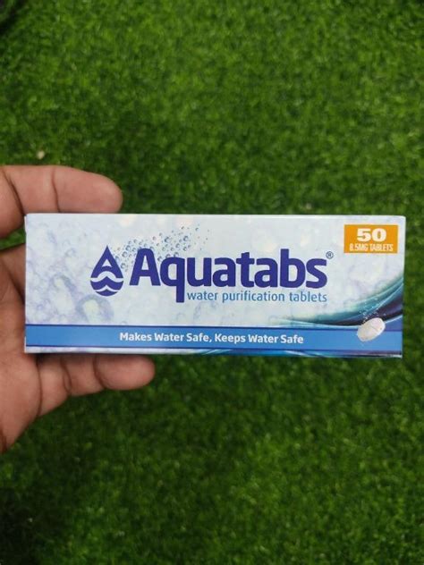 Aquatabs Water Purification Tablets Expired 72026 Sports Equipment Hiking And Camping On Carousell