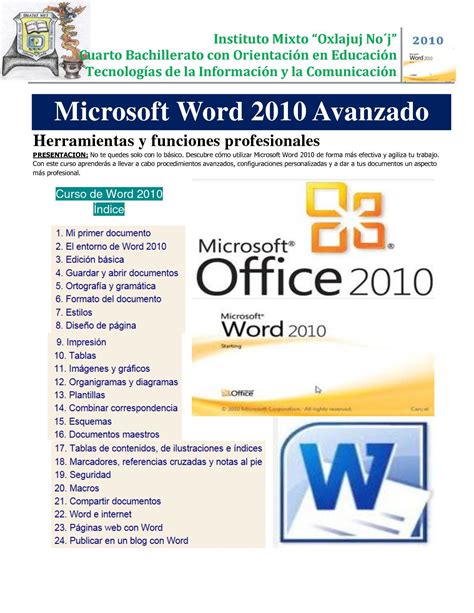 Calaméo Clase Virtual Microsoft Word
