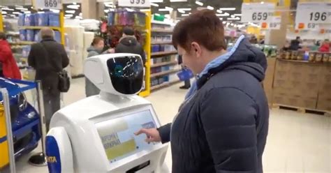 Chatty Robots Who Help With Your Shopping And Recognise Faces Of