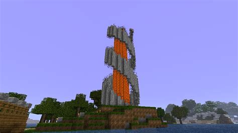 Lava Tower Minecraft Project