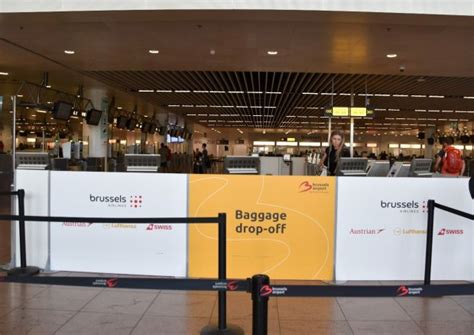 Brussels Airport And Brussels Airlines Launch New Baggage Drop Off