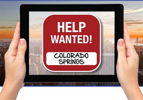 Search For Colorado Springs Job Opportunities Discover Training Ce