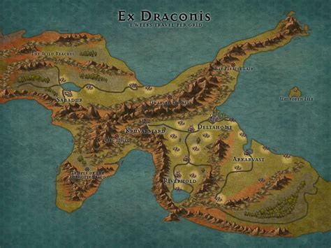 Fantasy World Map Fantasy City Map Dnd World Map