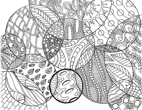 Zendoodle Coloring Page Printable Pdf Zentangle Inspired Zentangle
