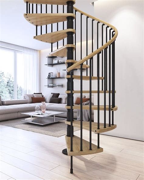 These fabricated kits are used to trim the edges of a carpet grade staircase with hardwood skins. The Gamia Wood Deluxe Spiral Staircase Kit features solid beech treads and a strong steel ...