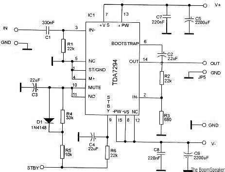 This is a simple amplifier circuit diagram tda7294 240w stereo.really it's a noice less amplifier circuit diagram. TDA7294 Amplifier Circuits | Audio amplifier, Diy amplifier, Circuit diagram