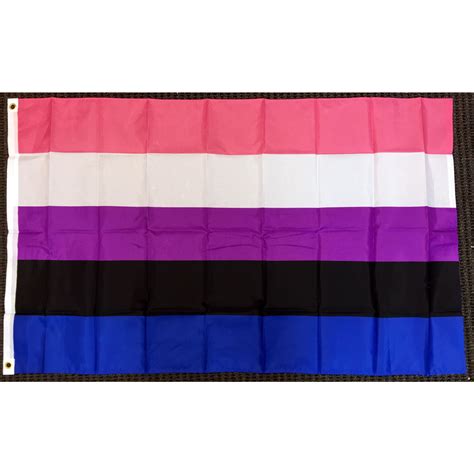 3x5 Gender Fluid Flag Sexual Identity Lgbt Pride Outdoor Banner Polyester New