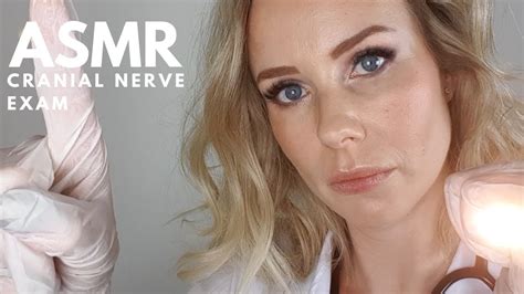 ASMR Cranial Nerve Examination Role Play Real Doctor YouTube