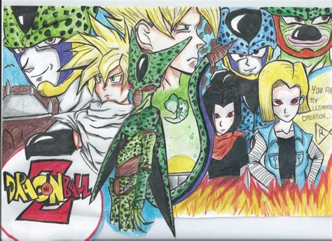 Maybe you would like to learn more about one of these? Dragonball Z Cell Saga Poster by perfect-cell1993 on DeviantArt