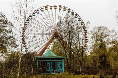Spreepark An Old Ddr Fun Parks Rollercoaster Ride Abandoned Berlin