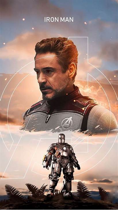 Stark Tony Iron Iphone Wallpapers Aesthetic Avengers
