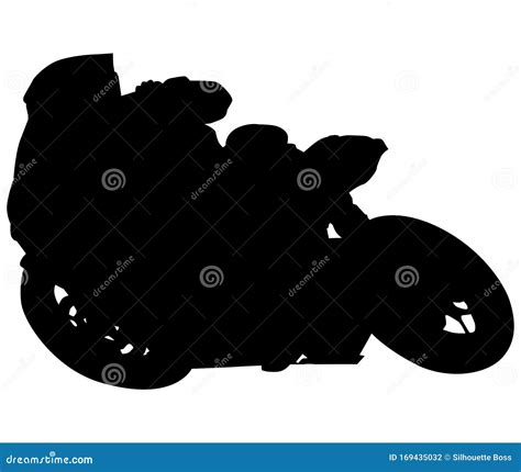 Motogp Bike Motorcycle With The Racer Motorcycle Rides Sideways In