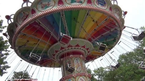 Flying Carousel Off Ride Six Flags America Youtube