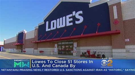 Lowes Closing Stores In Us Canada Youtube