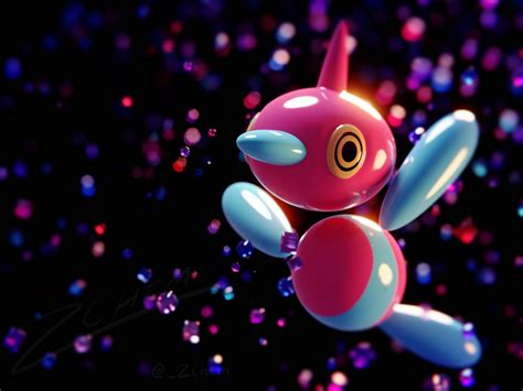 Porygon Z Render I Recently Made In About An Hour Hope Yall Enjoy